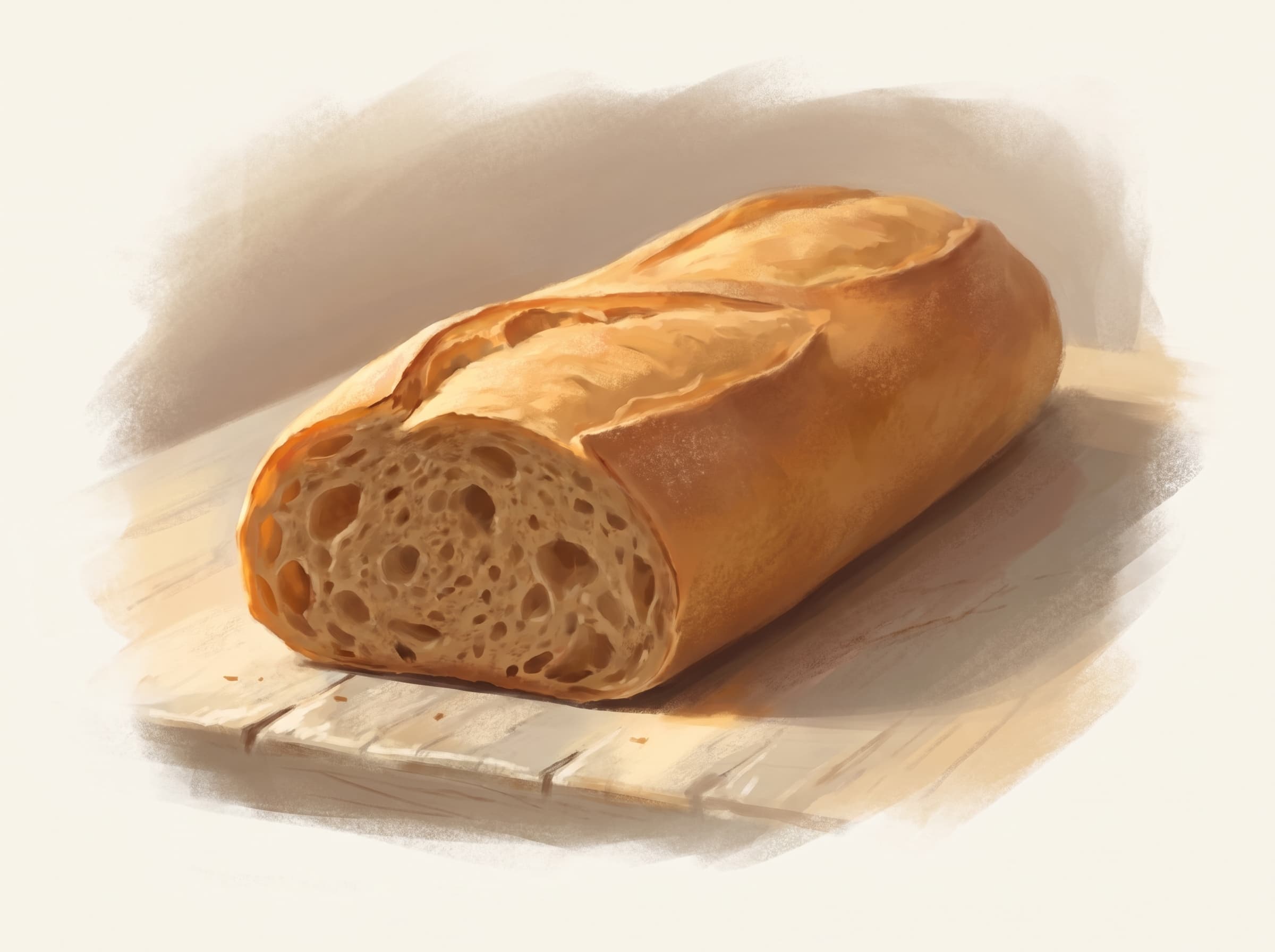 Tradition complète au blé ancien, mie légèrement plus brune
